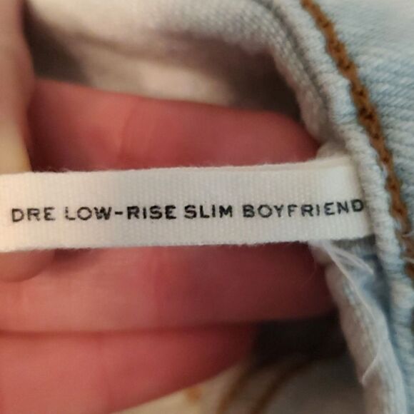 RAG & BONE Dre‎ Low-Rise Slim Boyfriend Jeans Womens Size 29 - Picture 7 of 8